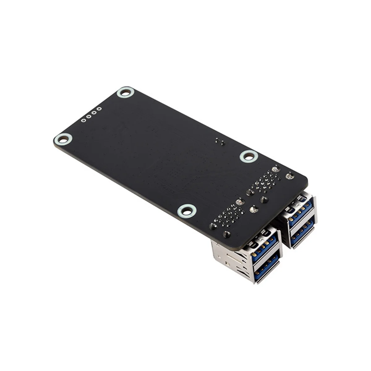 for 5 USB Expansion Card PCIE to 4 Ports USB 3.2 Gen1 Adapter Board 5Gbps Driver-Free for RPi 5