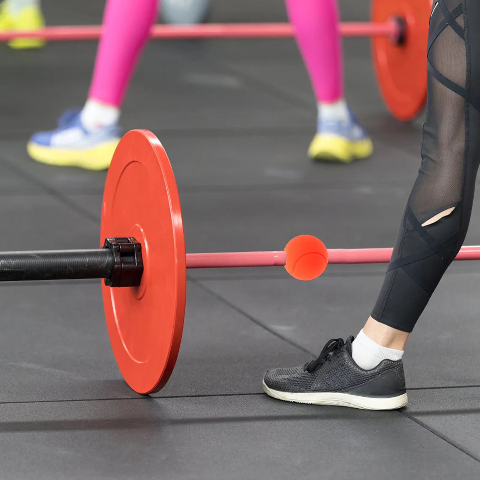 

Silicone Dumbbell Grip Handles Non Slip Spherical Design for Gym Training Barbell Weightlifting Accessories Dumbbell Handles