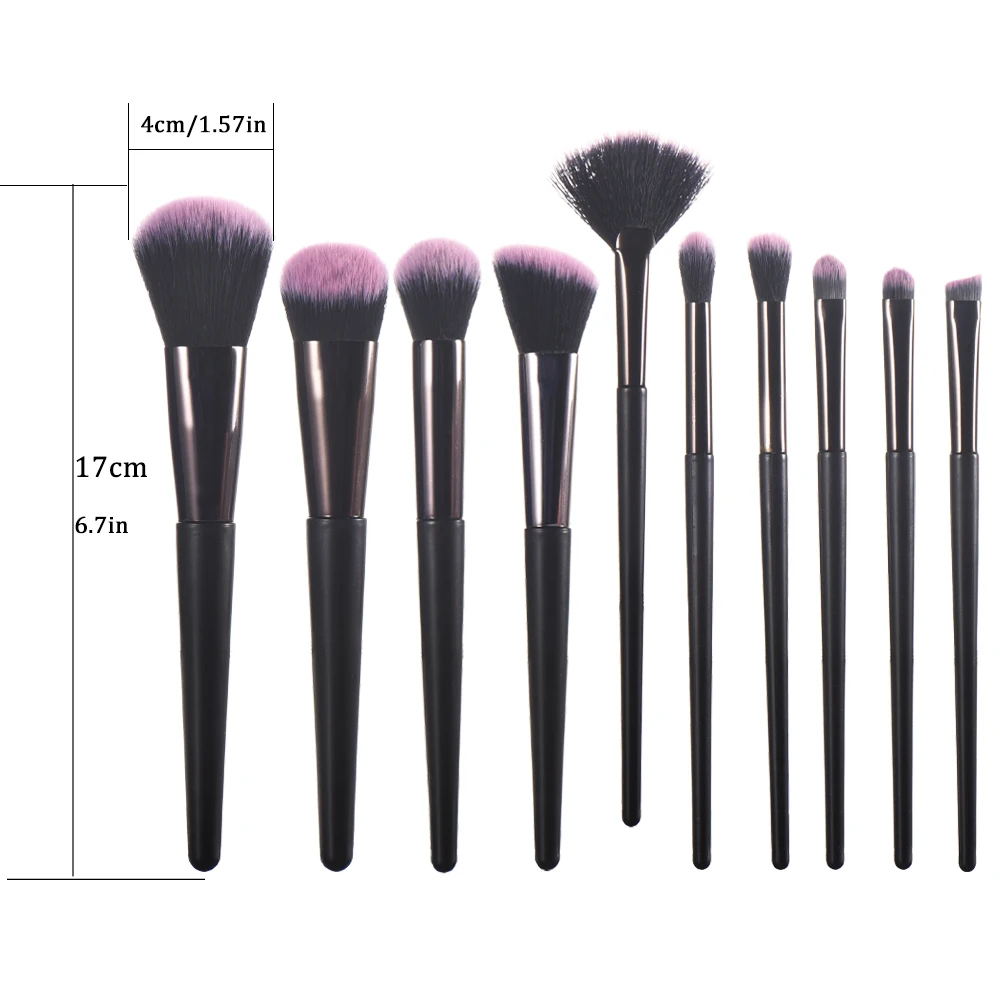 KOSMETYKI Soft Makeup Brushes Set Eye Shadow Foundation Women Cosmetic Powder Blush Blending Beauty Make Up beauty Tool