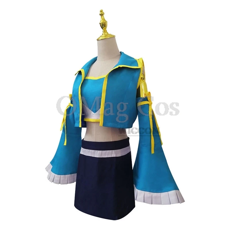 Anime Lucy Heartfilia Tail 7 Years Later JK Cosplay Costume Girls Sailor School Uniform Skirt Outfit Halloween Party Dress