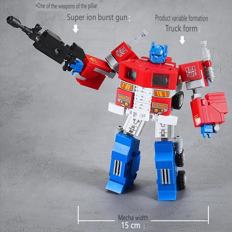 New 2 in 1 Deformation Robot Mecha Building Blocks Sets Bricks kit Transform Cars Birthday Toys Kids Children Gifts for Boys MOC