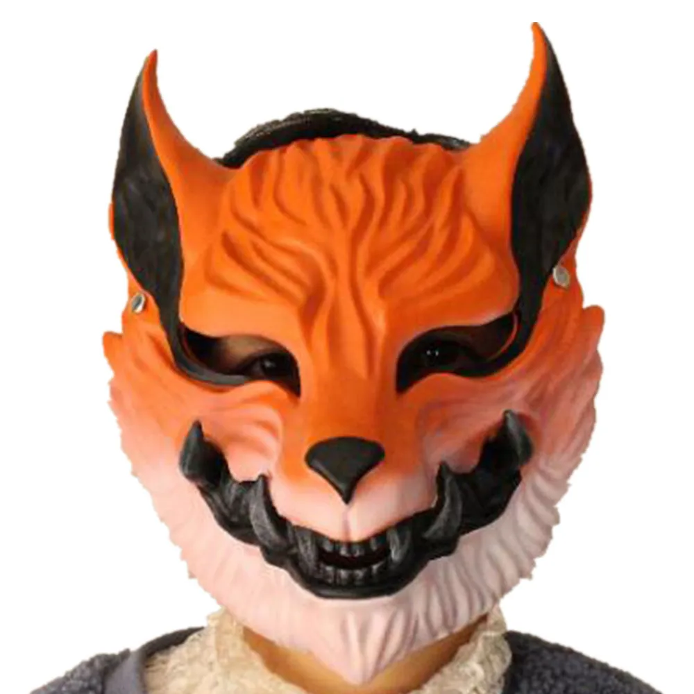 

Japanese Kyuubi Kitsune, Fox Mask, Bijuu Cosplay, Halloween Party Costume, Resin Props