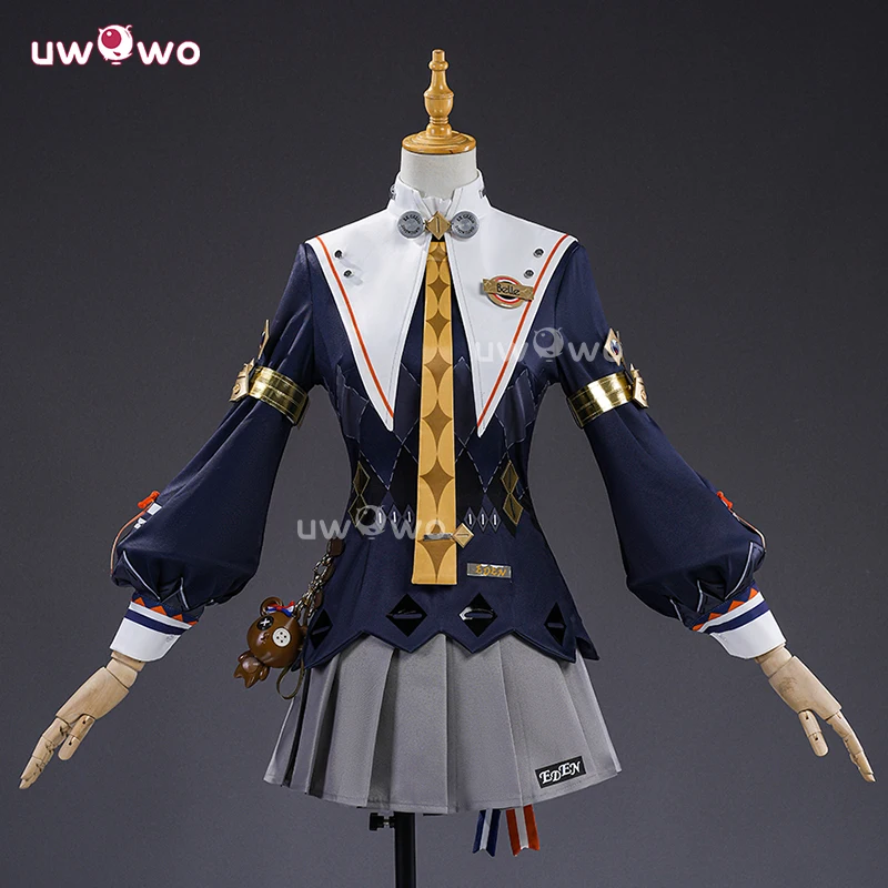 UWOWO Belle Cosplay Collab Series: Game Zenless Zone Zero ZZZ Belle Brilliance of Star Cosplay Costume XS-2XL Halloween Costume