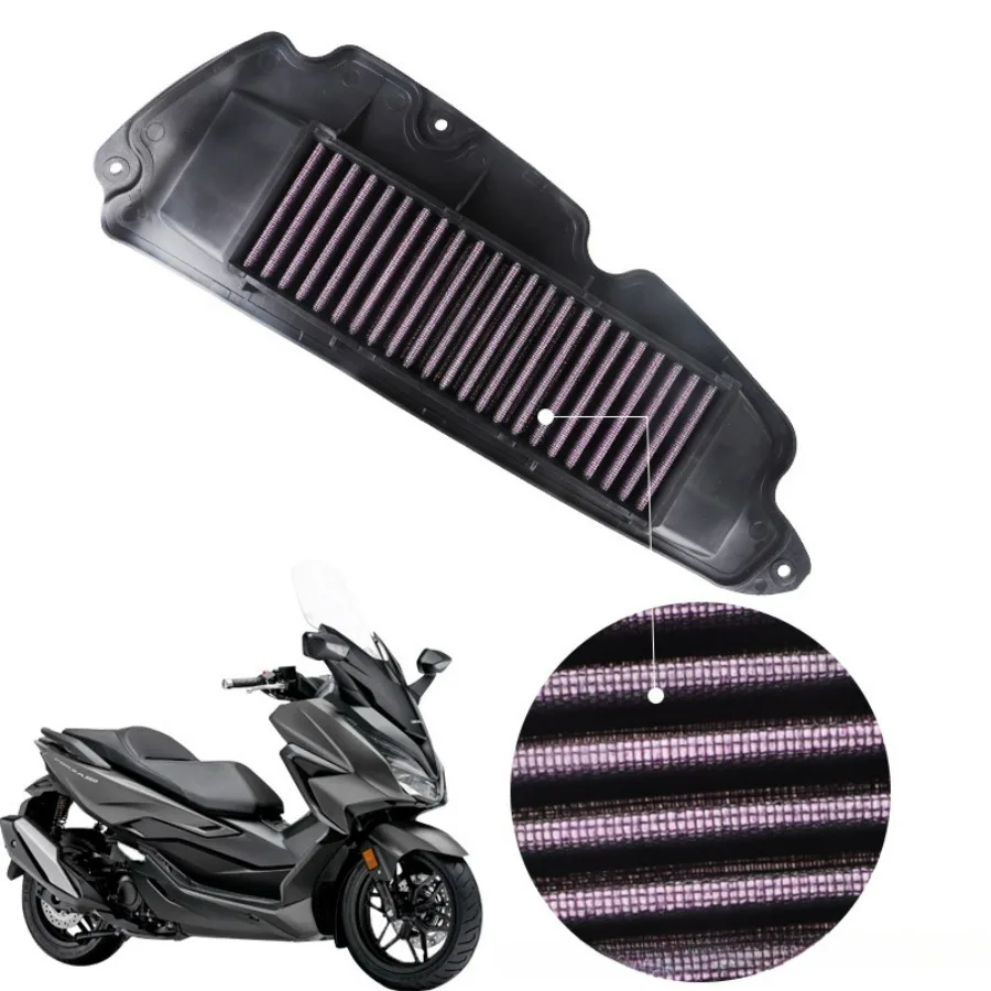 Motorcycle High Flow Air Filter For HONDA ADV350 SH350 FORZA350 NSS350 ABS 2021-2023 Intake Cleaner Modification Accessories