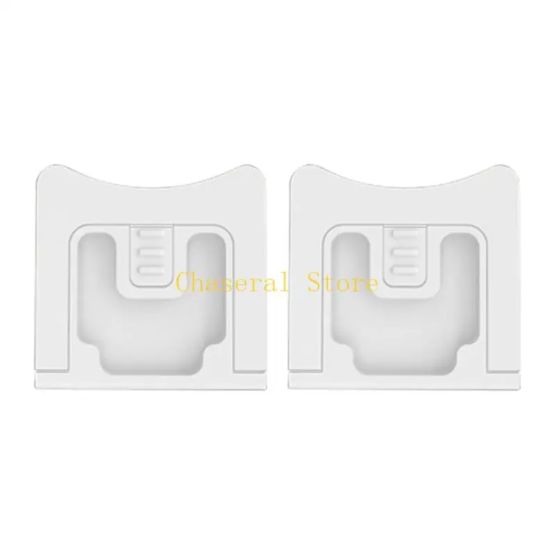 E7CE No Drilling Baby Safety Locks for Sliding Door Reusable Adhesive Closet Patio Window Guards Pet Friendly Set of 2pcs