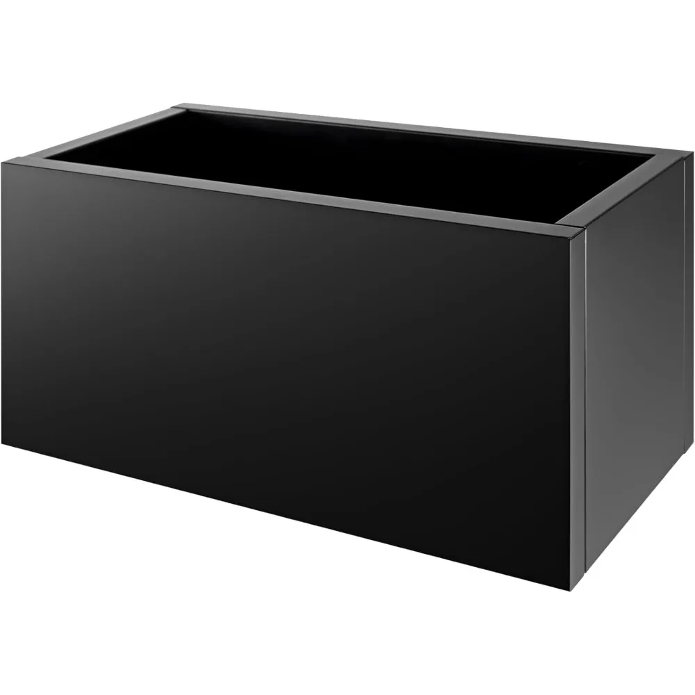 

Steel Planter Box 32x16x16, Square Metal Planter Box Indoor&Outdoor, Steel Planter Heavy Duty for Commercial and Residential Use