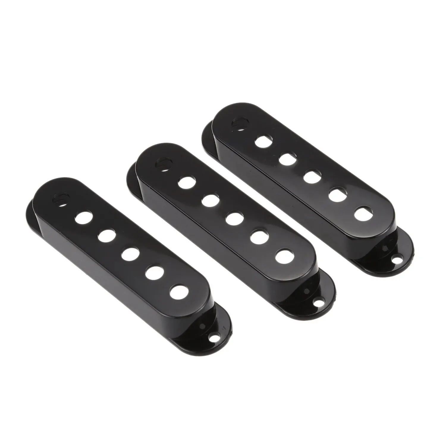 Ensemble de 3 plis noirs pour la synchronisation des trous, 11 trous, JE514 Guard Strat Back Plate 514 up Covers Knobs Guitarra Tips, JEParts and Accessrespiration