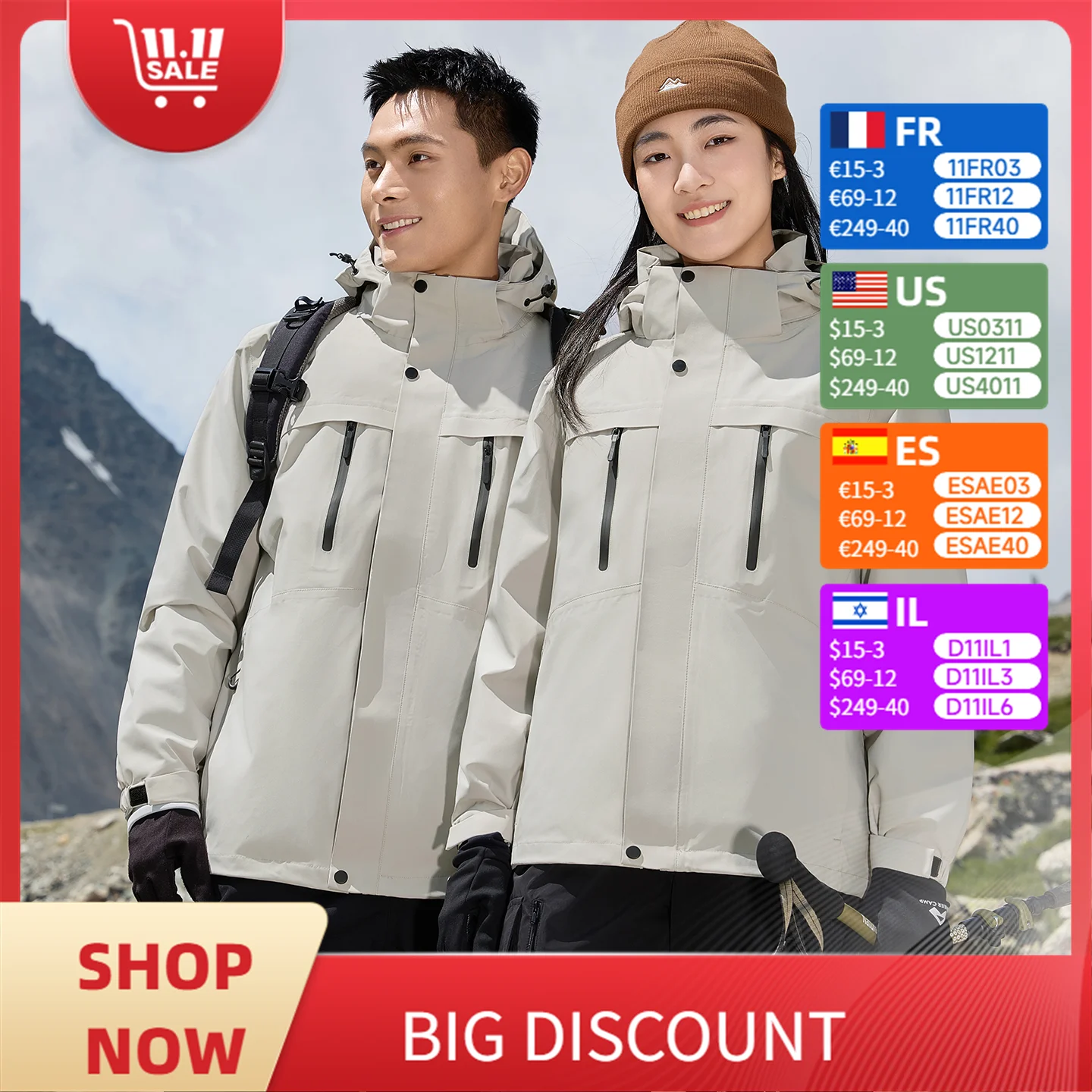 

Мужская флисовая куртка с индивидуальным логотипом, теплое зимнее пальто, топ с несколькими карманами для походов и кемпинга