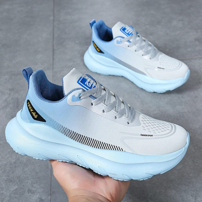 

YRZL Sneakers For Men Lightweight Breathable Running Shoes Men's Casual Shoes Anti Slip Comfortable Walking Shoes Sport Fashion
