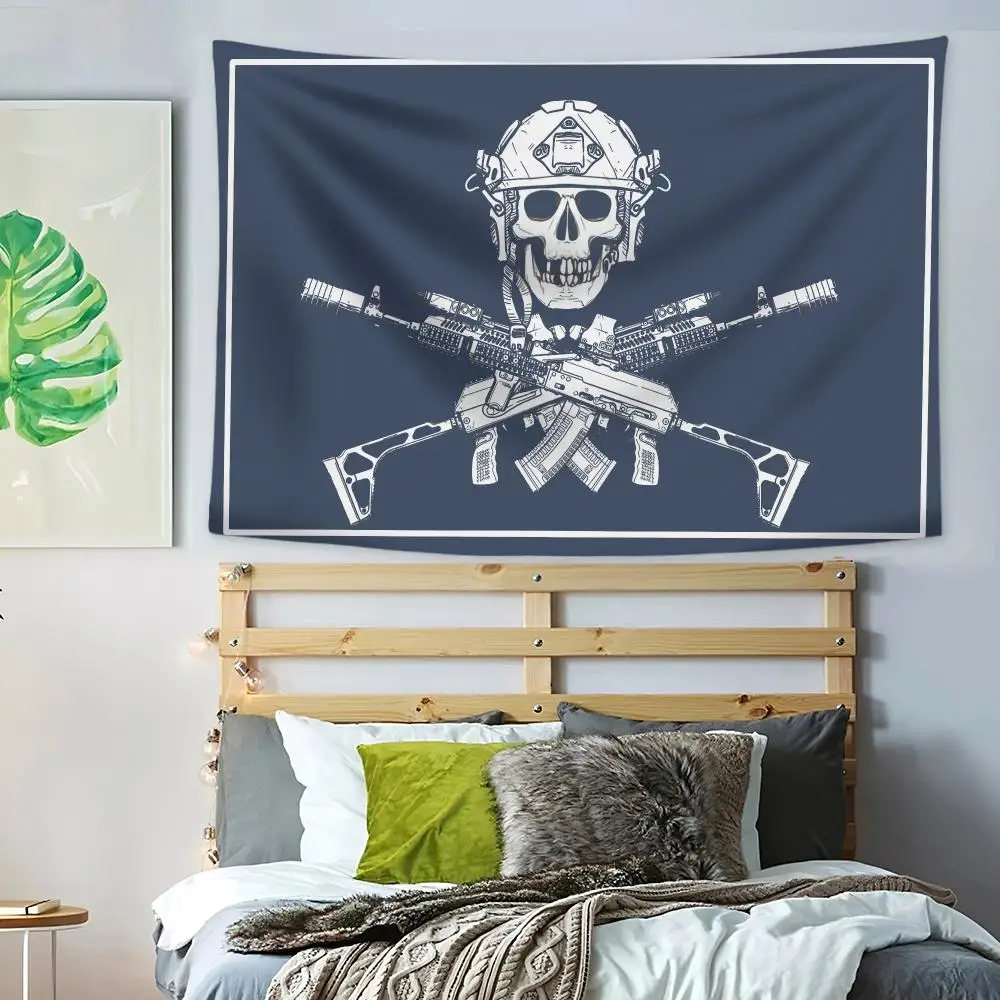 Russian Roger Cool Military Tapestry Bedroom Living Room Bar Party House Home Dorm Interior Wall Decor Background Banner