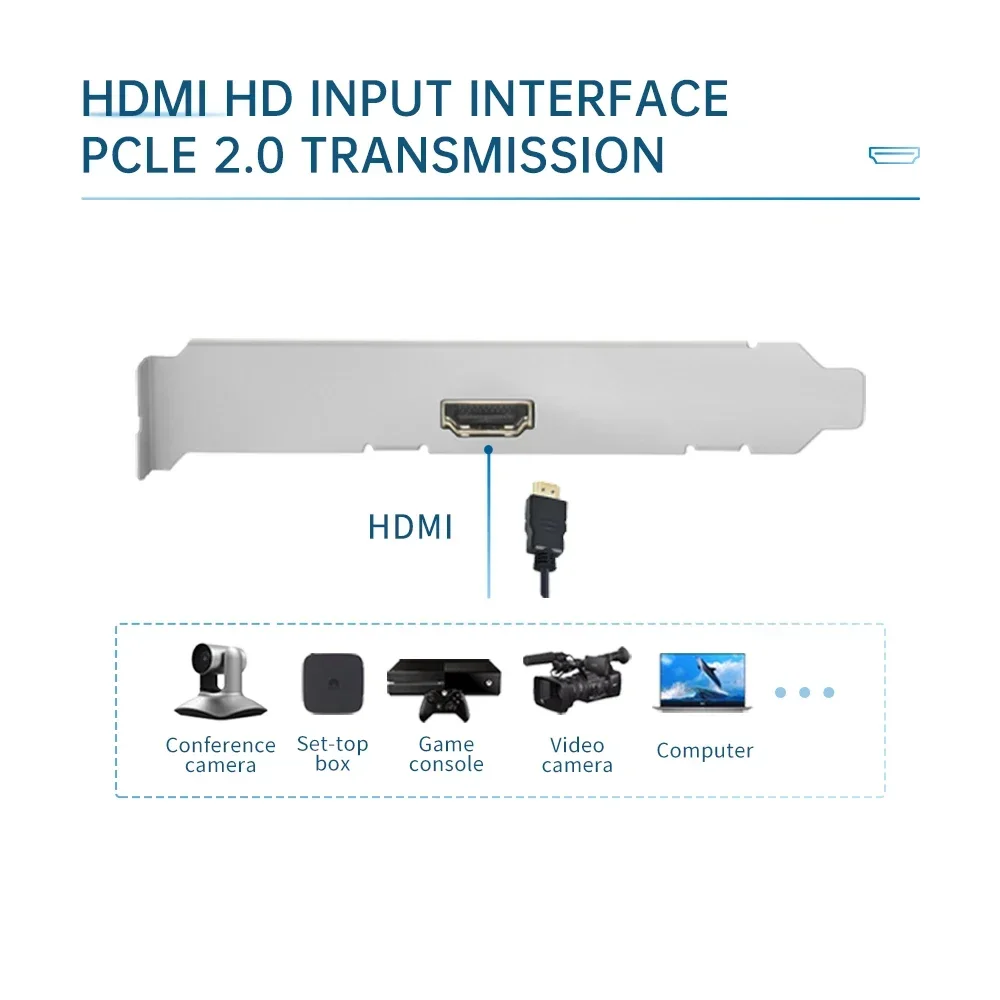 UNISHEEN UC3250H Linux كمبيوتر مكتبي لعبة بث مباشر 1080P OBS vMix Wirecast لـ HDMI Digital