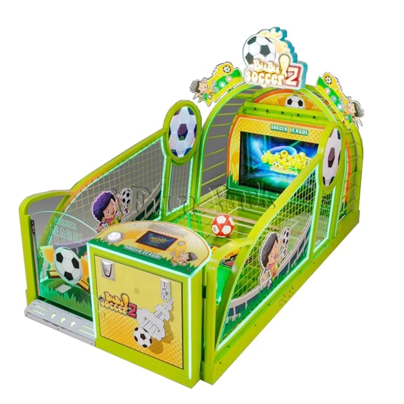 kids coin operated football penalty sport games touch screen video game multigame in one machine kick foosball arcade machine