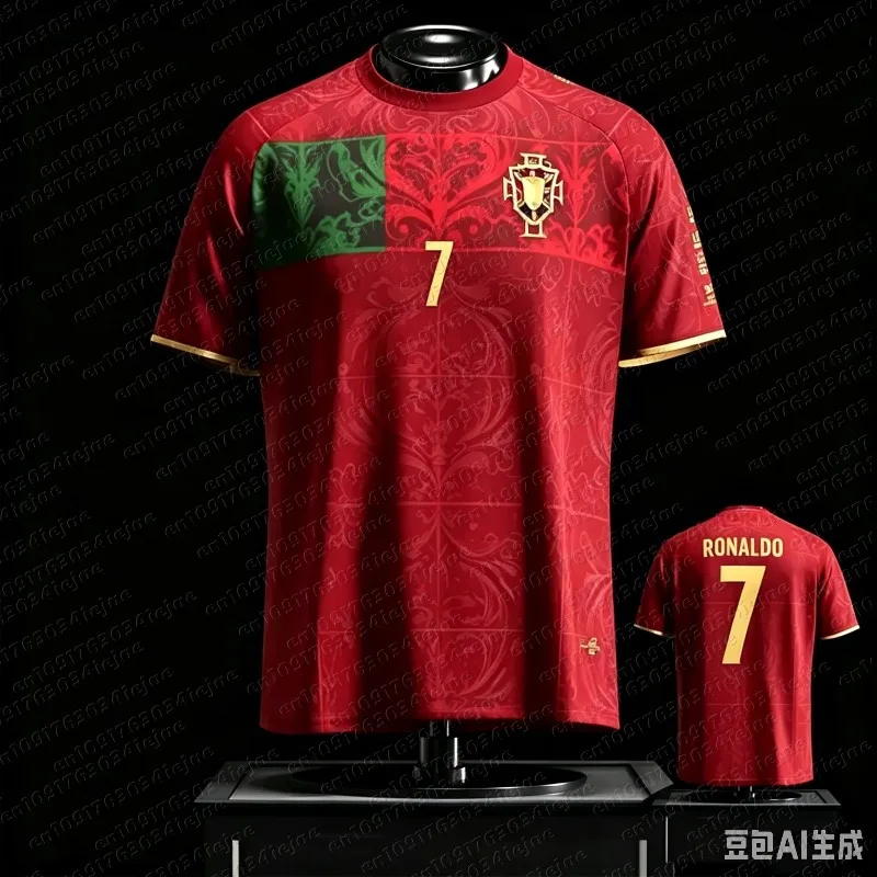 2026 New Commemorative Edition Jersey_T-Shirt—Portugal Team Men's/Women's/Kids Sports and Casual Fashion Tops