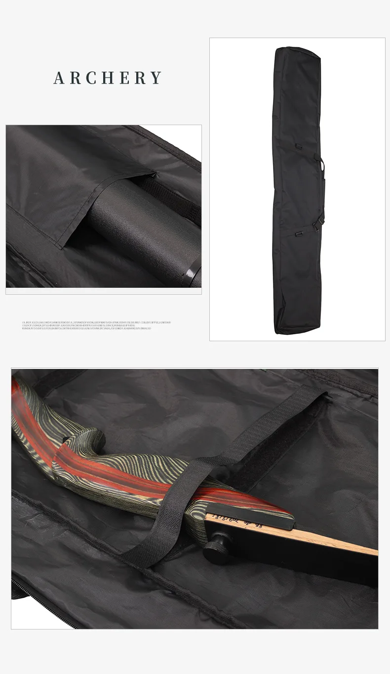 Bogenschießen Taktische Rucksack Bogen Tasche Recurve Bogen Fall Beutel Halter Für Recurve Bogen Outdoor Schießen Jagd Zubehör – Detail 6
