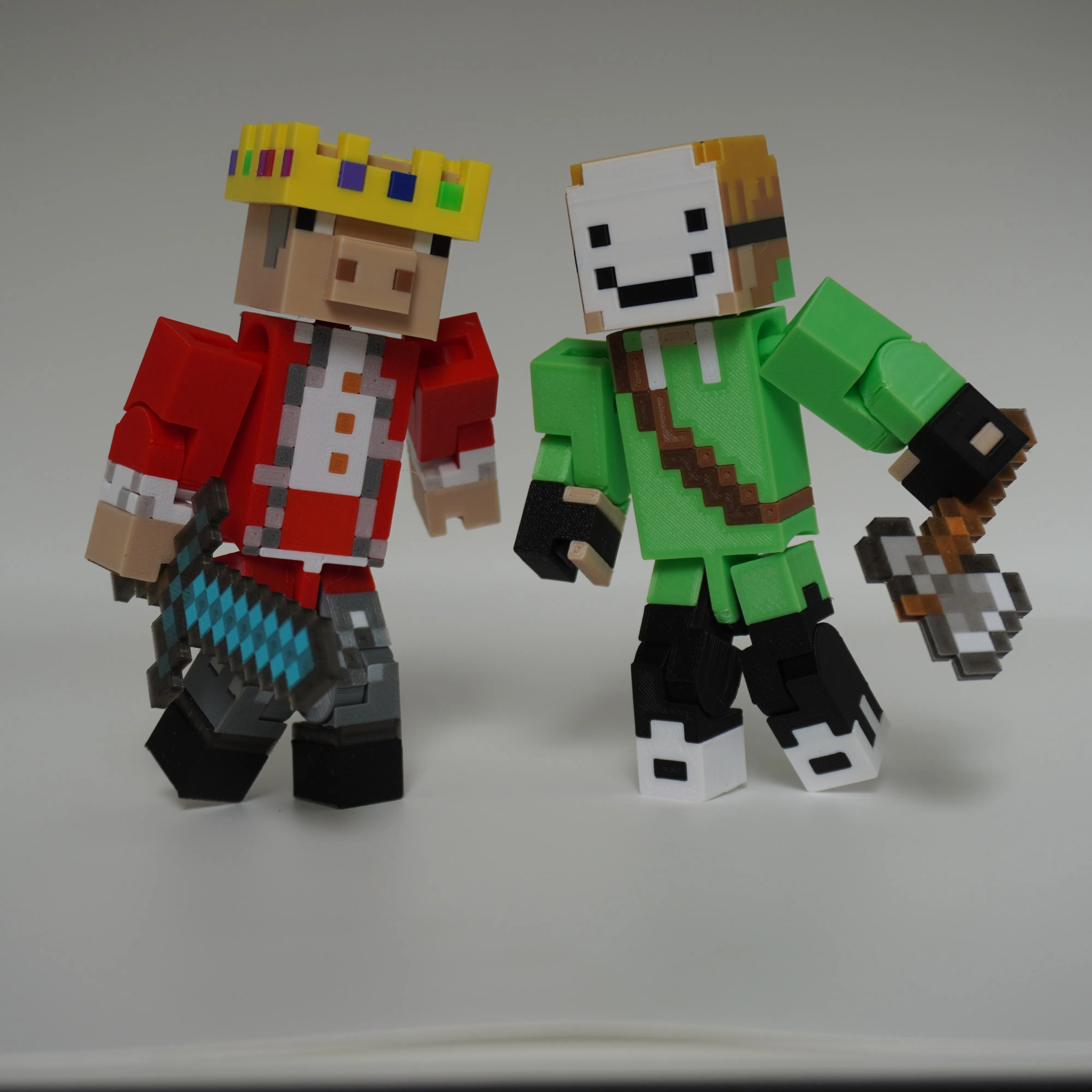 

Mc Renzai Handmade, Smp Pancake Team, Dream George Pig God, Multi Joint Steve Entity 303 Final Shadow Queen Him Toy Mobile Model