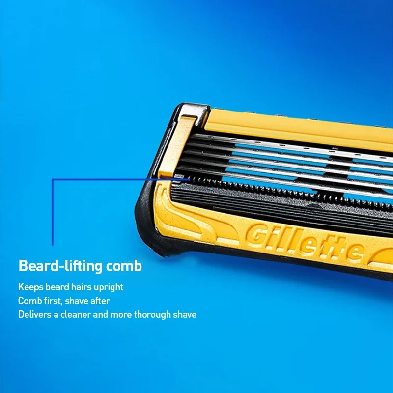 Gillette Fusion PROSHIELD Razor Blades Brand Shaving Machine Washable Manual Safety Shaver Refills For Men Face Beard Clean