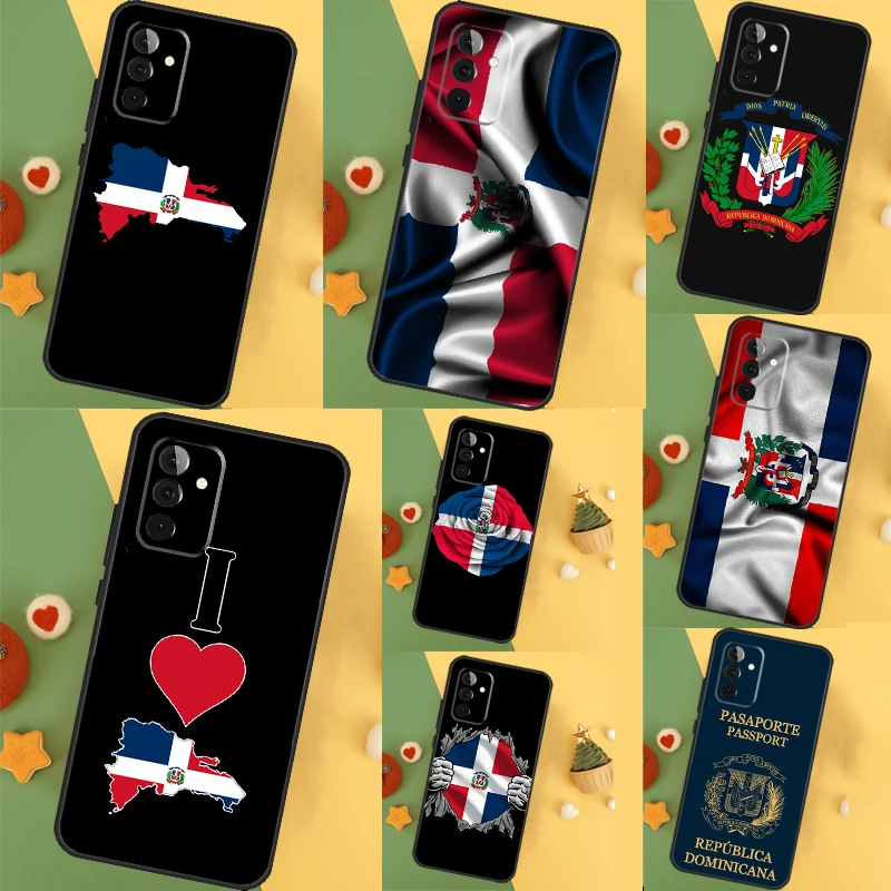 Funda con bandera de República Dominica para Samsung Galaxy, A13, A23, A33, A53, A15, A25, A35, A55, A51, A71, A12, A32, A52, A14, A34, A54