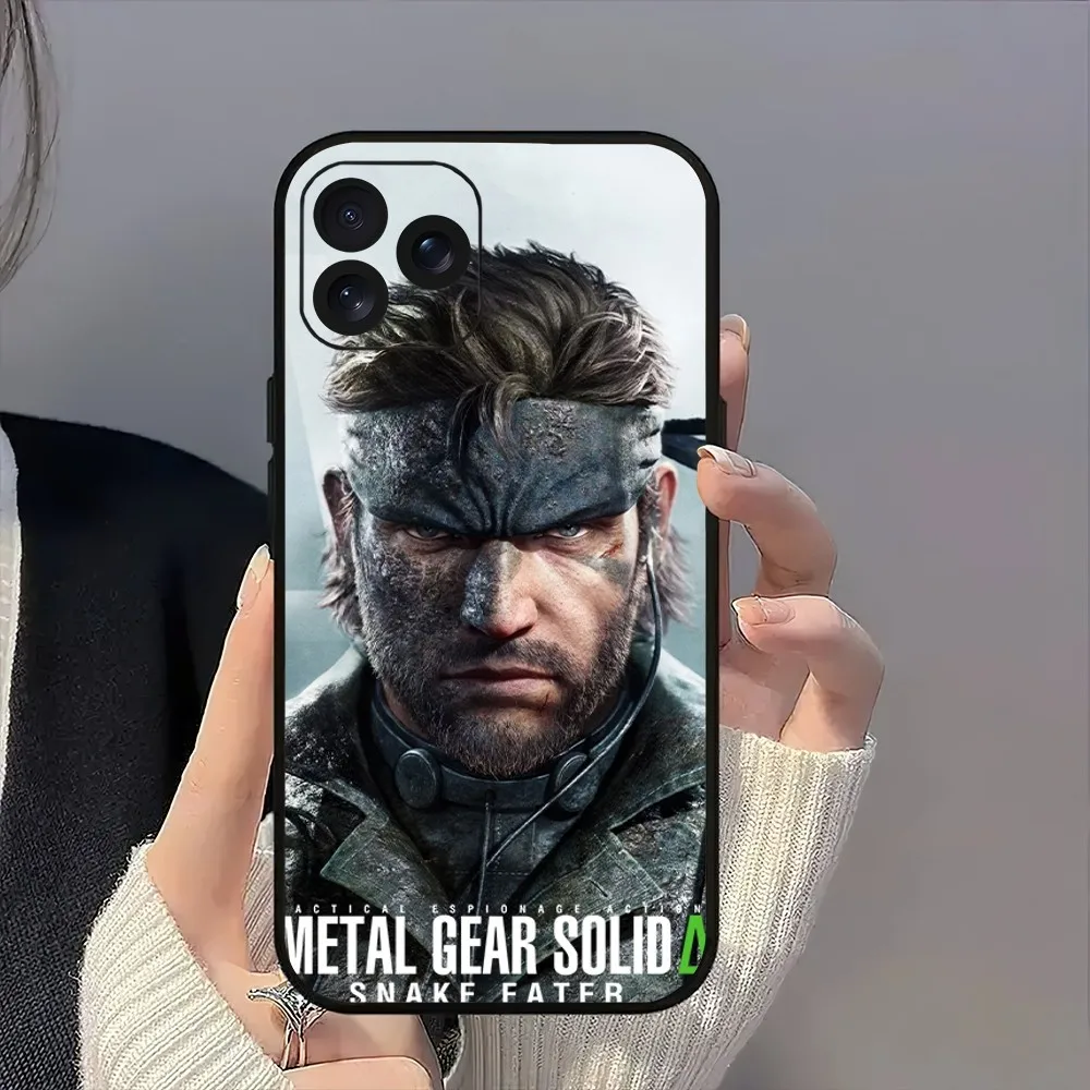 Game Metal Gear Solid Delta Snake Eater MGS Phone Case For iPhone 8 14 15 13 12 11 Mini X Xr XS Pro MAX Plus Shell