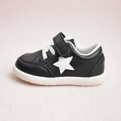 Little Kids Unisex Outdoor Lovely Comfortable Pentagram Velcro Casual Sneakers EK9S58