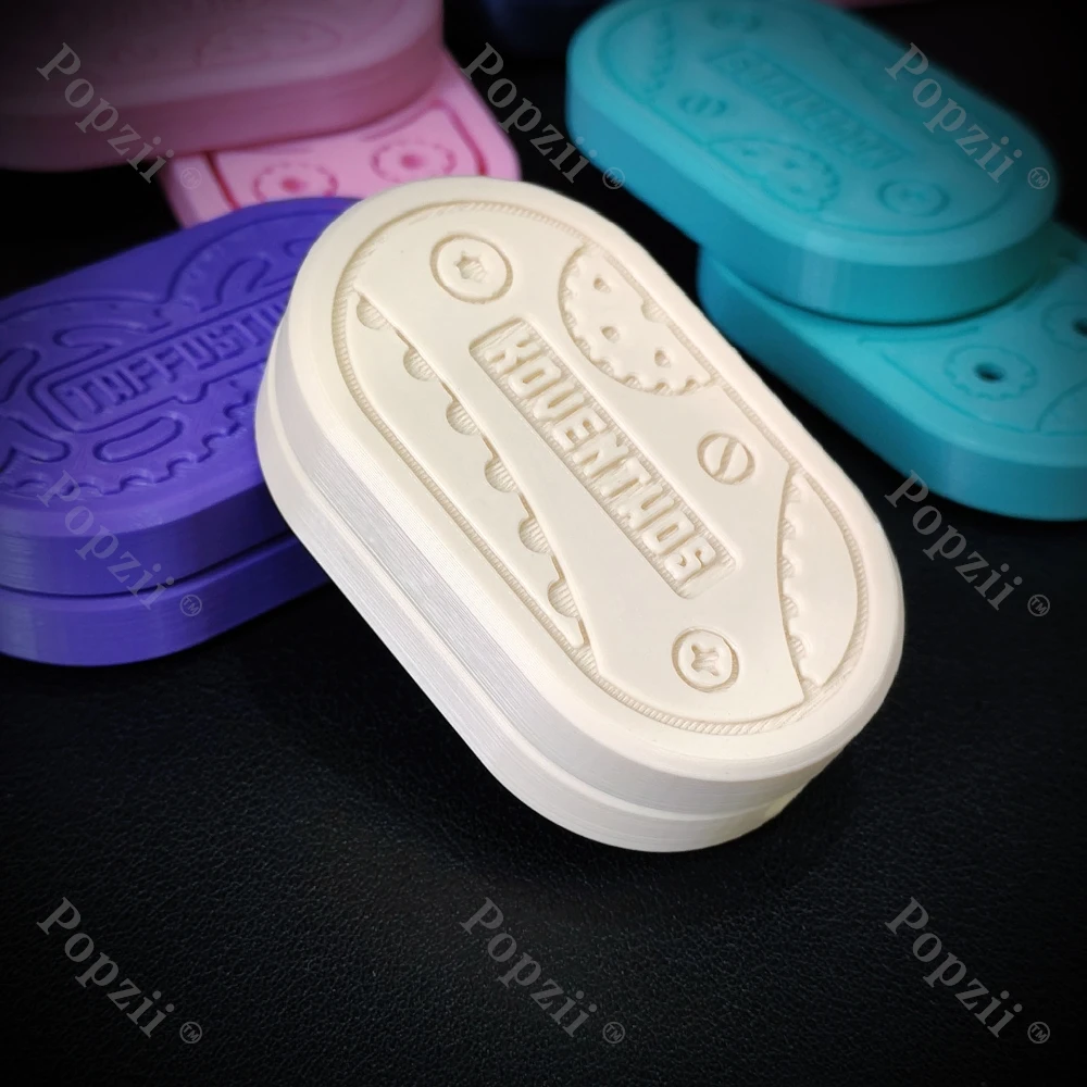 Taffu EDC Rotates Left and Right 360° Mechanical Multi Orbit Push Slider Fidgeting toy Multiple Ways to Play Adult Anxiety Toys