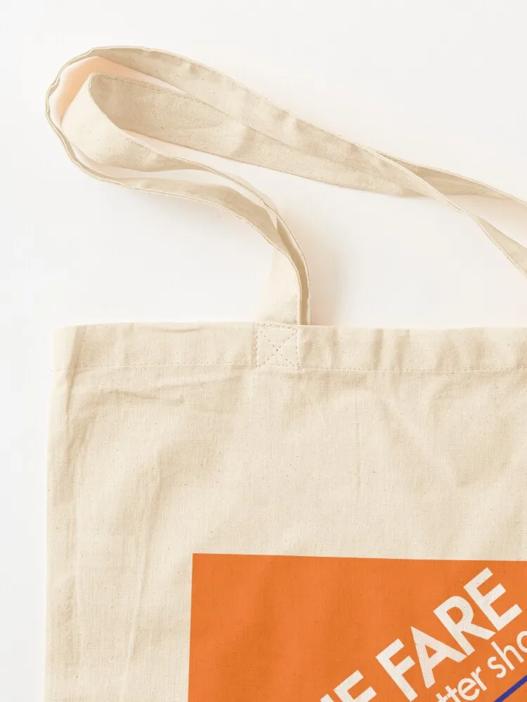 Fine Fare' plastic bag branding (1980s) Tote Bag great bag Cloth tote women