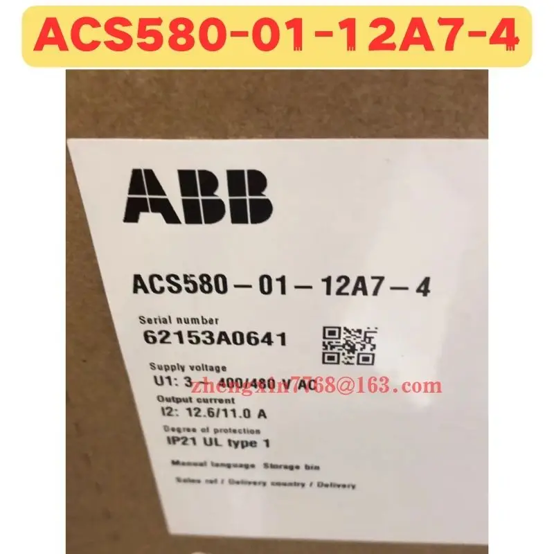 

ACS580-01-12A7-4 Совершенно новый оригинальный Φ ACS580 01 12A7 4 преобразователь частоты