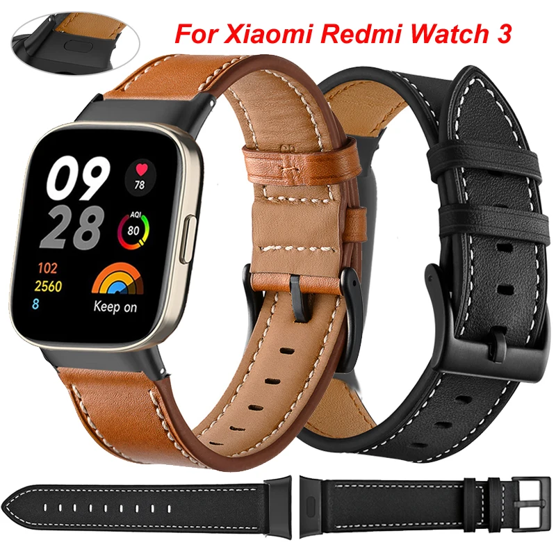 Für Xiaomi Redmi Uhr 3 Leder Armband Armband Ersatz Armband Für Redmi Uhr 3/Mi Uhr Lite 3 zubehör