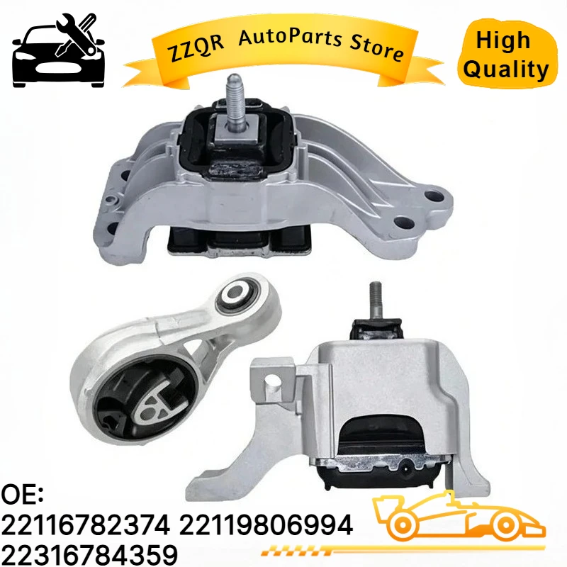 22116782374 22119806994 22316784359 Engine Transmission Mount Kit For Mini R55 R56 R57 R58 R59 R60 R61 Cooper S D JCW N18 N47