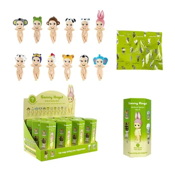 子供のためのソニーエンジェルのアクションフィギュア,ブラインドボックス,かわいい動物,ミステリアスな人形,クリスマスプレゼント,新製品,第1世代