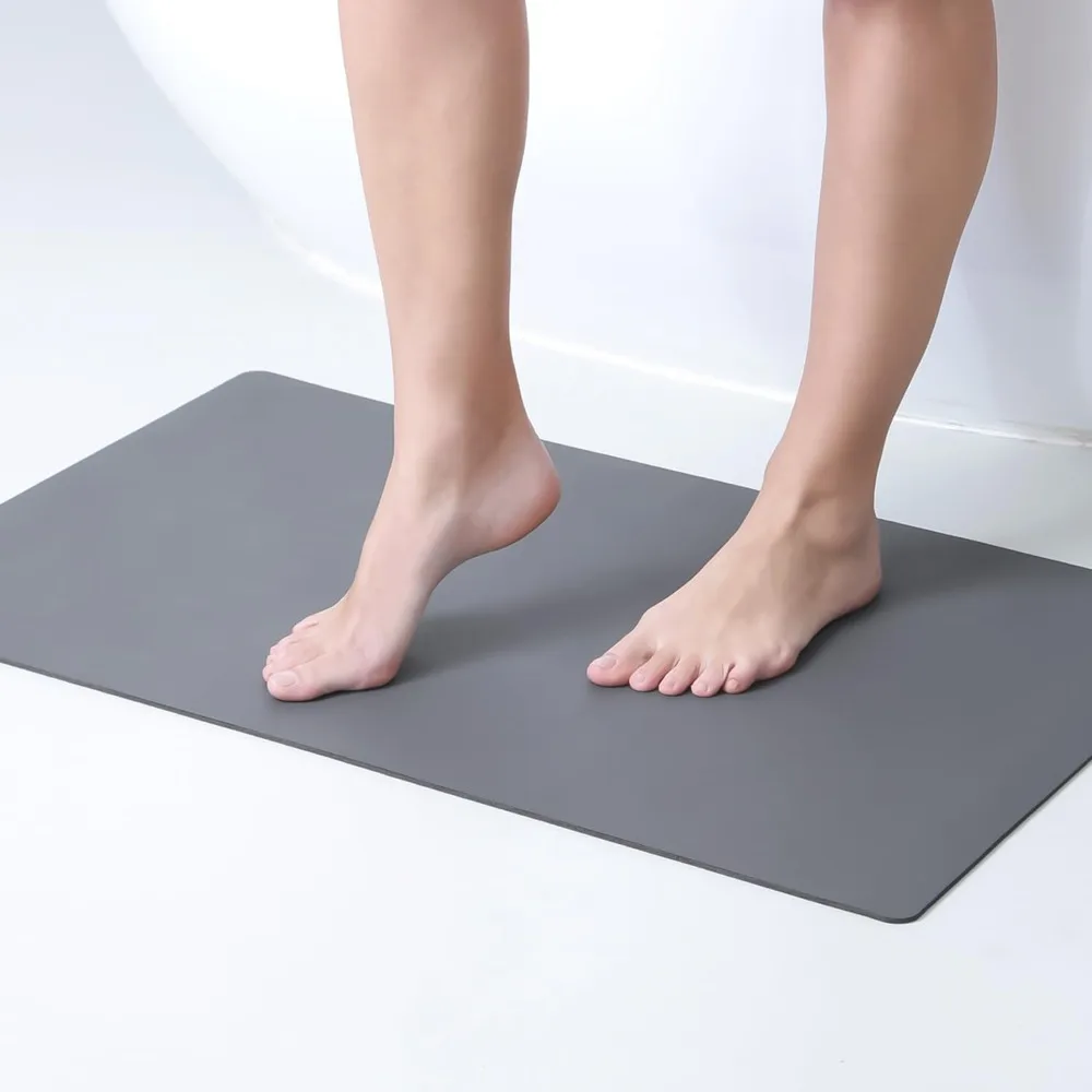 Bathroom Rugs Extra Soft Absorbent Quick Dry Bath Rugs, Machine Washable Bath Mats for Bathroom Floor, Shower Mat Outside Shower