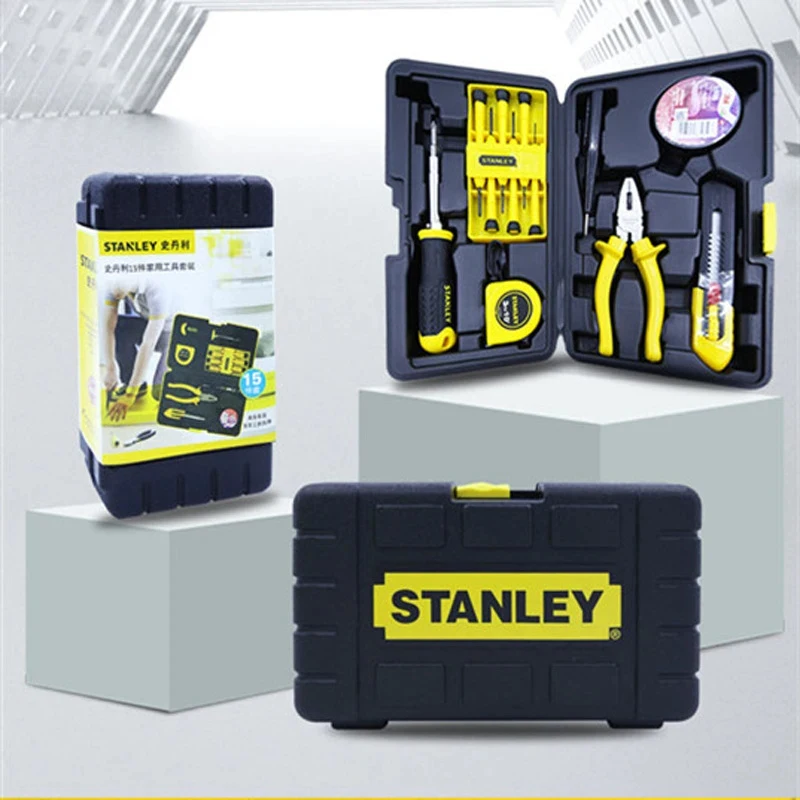 Stanley 15-Piece Multifunctional Tool Set Wrench Screwdriver Repair Auto Repair Set view 6