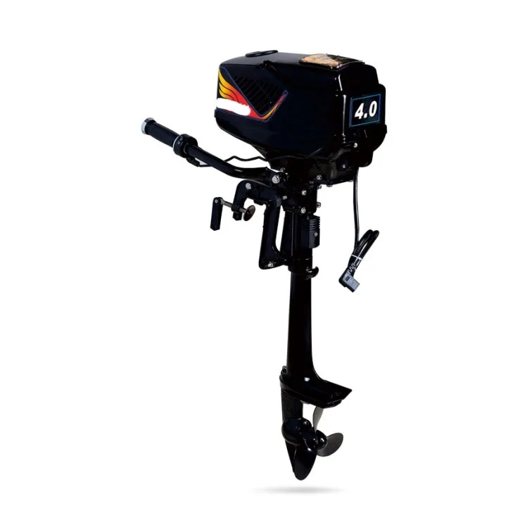 

HUANGJIE 48v/1200w/4hp Brushless Cheap Price Electric Outboard Motor For Boat