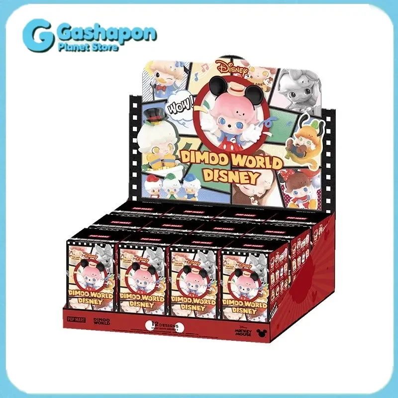 

POP Mart Disney Collaboration Dimoo с Микки Маусом Дональд Дак Мини-фигурка Слепая коробка Виниловая Коллекционная игрушка в подарок для детей