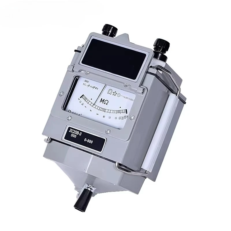ZC25-4 1000V Insulation Resistance Tester ZC25 Electrician Shake Meter Megohmmeter 1000V Hand Crank Ohm