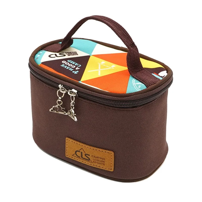 

Outdoor Beach Picnic Kitchen Bag Seasonings Storage Portable Folding Lightweight Bag Mountaineering Tourism Camping Gadgets