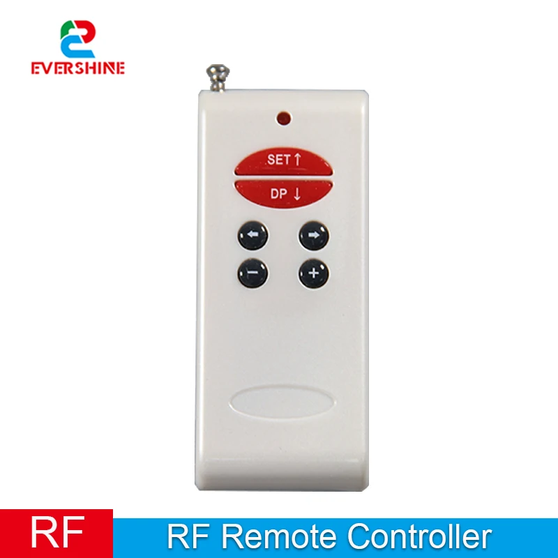 RF Wireless Remote Controller For LED Display Control Card, 2 Kinds Optional Multi-function RF Remote Panel With Antenna