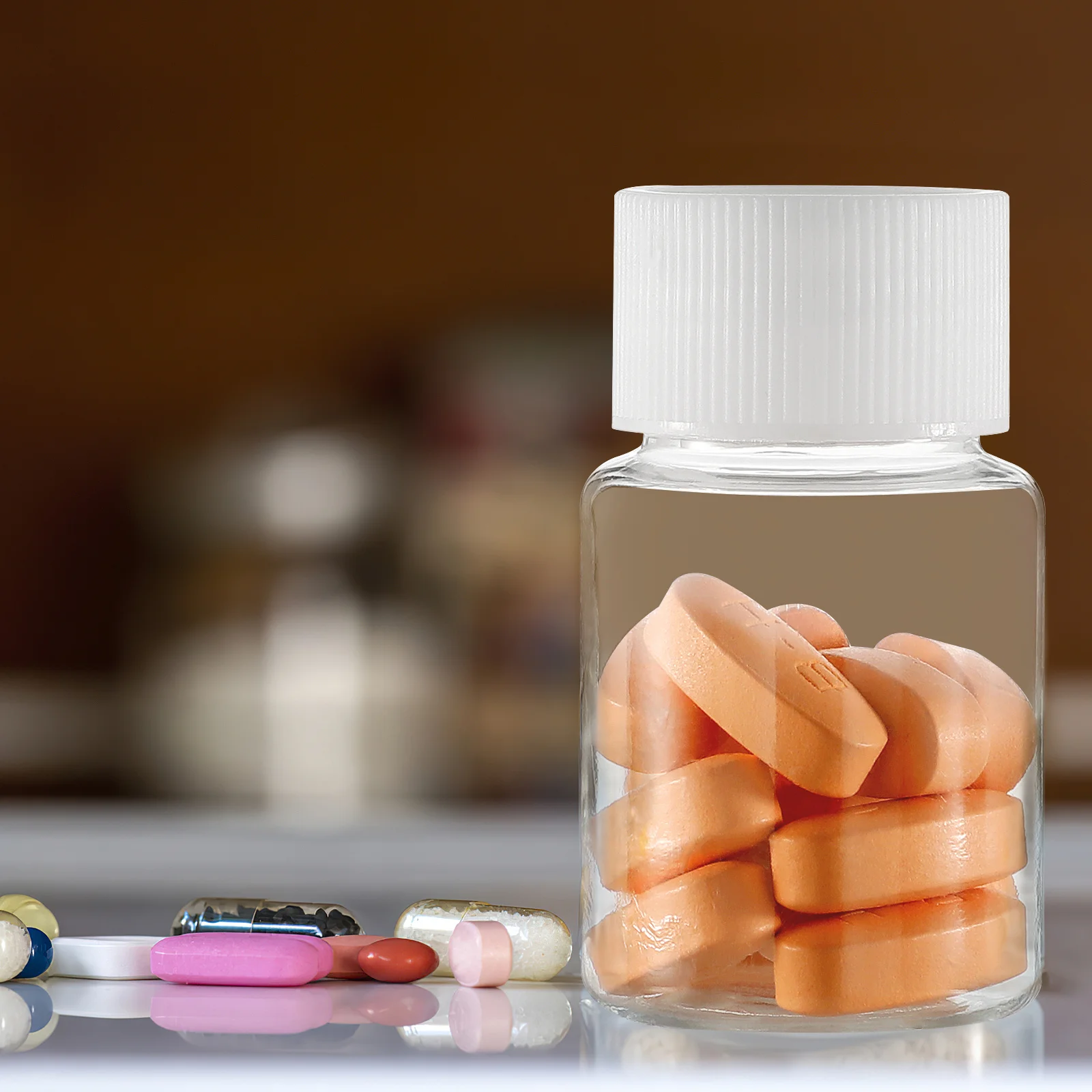 

10Pcs Travel Bottles Pet Portable 30Ml Refillable Liquid Containers Shampoo Dispenser Toiletries Travel Bottles