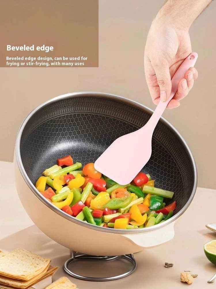 1Pc Silicone Cooking Leakage Spatula, Dense Shovel, Fried Fish Omelette Shovel Non-stick Spatula, Kitchen Cooking Tools