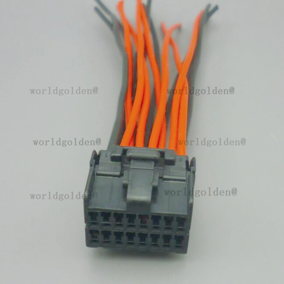 16 Pin Auto Window Lifter Connector 174046‑2 Car Wiring Harness Plug With Terminals Power Window Switch Connector