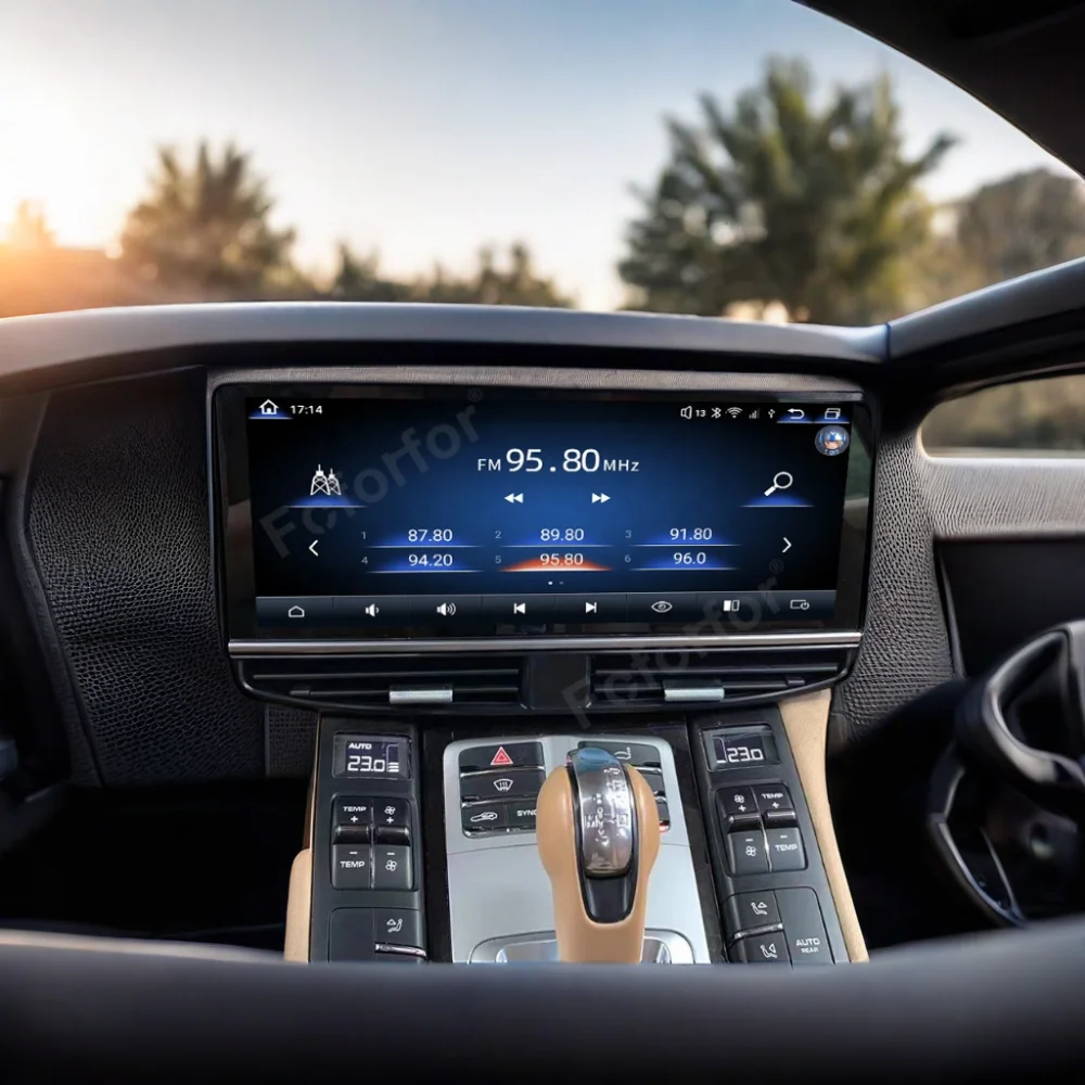 Android Auto Stere Radio GPS Navigation DSP CD Player Portable Car Multimedia Recorder DVD Player For Porsche Panamera 2009-2017