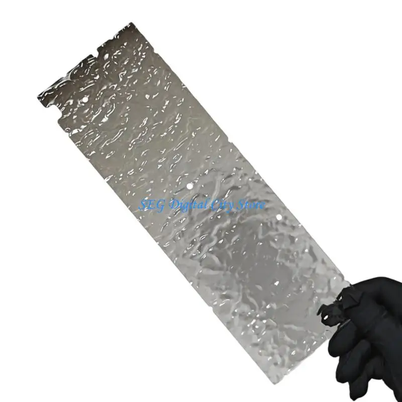 U75B Water Ripples Flat Panel Light Plate with Hollow Shell Design for H60 Mechanical Keyboards