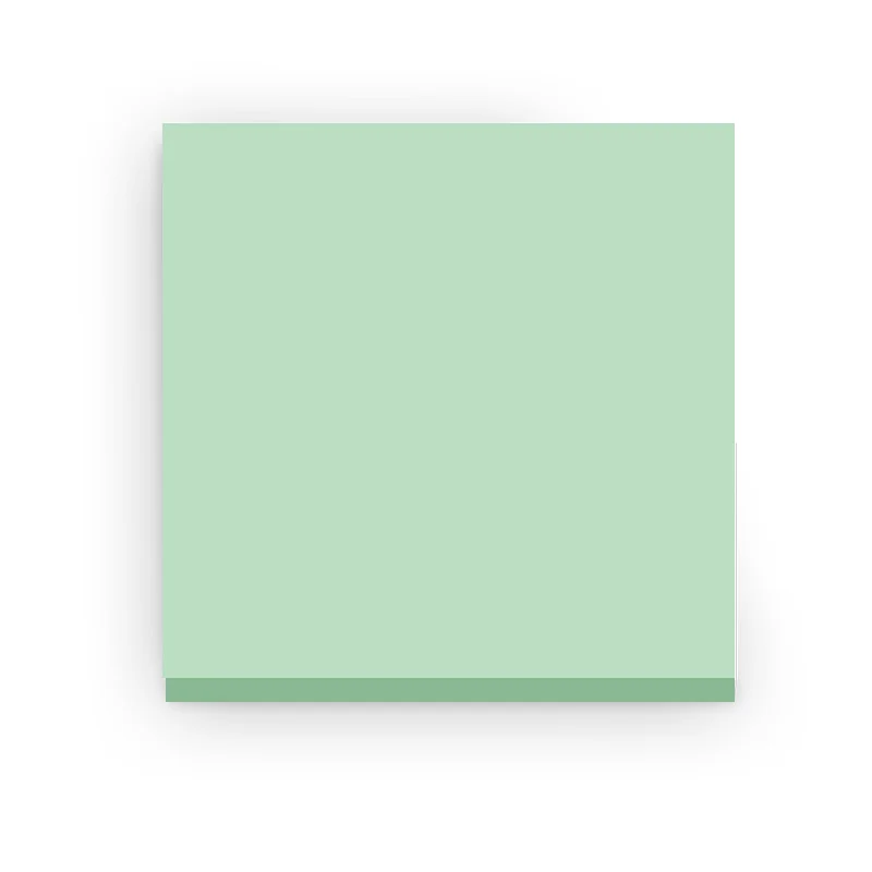 100sheets/pcs Self-adhesive Memo Pad Loose-leaf Index Sticker Sticky Note Staff Students Notepad Stationery Office Accessories