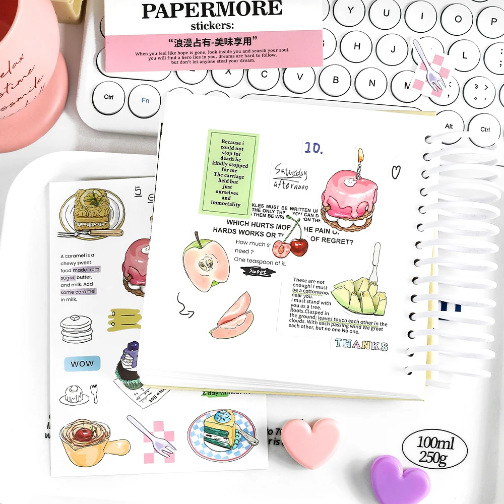 16Packs/Lot Romantische Bezit Serie Retro Decoratie Label Sticker