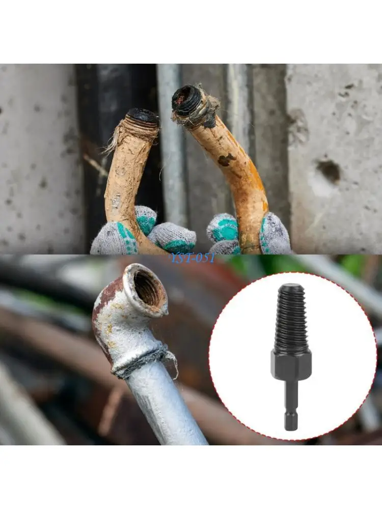 

E15A Electric Drill Extractor Faucet Broken Screw Quick Inner Thread Water Pipe Electric Drill Extractor Faucet Broken Drill