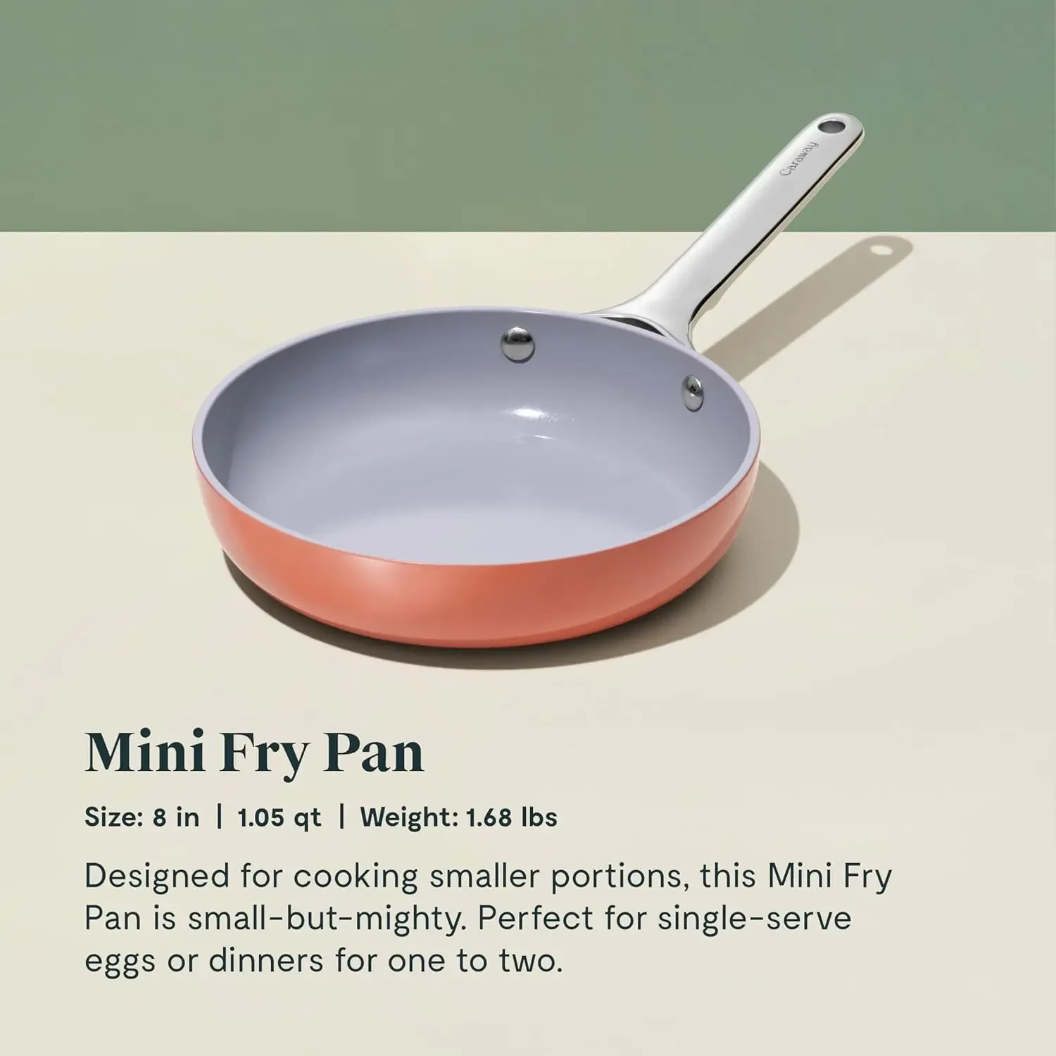 Cookware Set  Non-Stick Ceramic Fry Pan & Sauce Pan (1.75 qt)  Non Toxic, PTFE  PFOA Free Oven