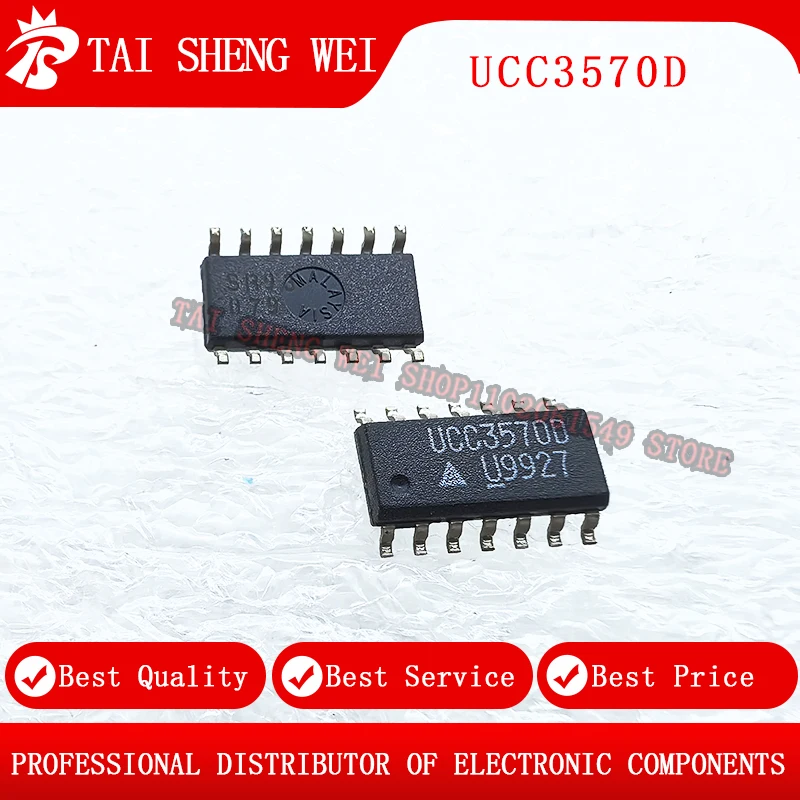 5 шт., новая оригинальная упаковка UCC3570DTR SOP-14, печатный UCC3570D чип преобразователя переменного и постоянного тока UCC3570D, широтно-импульсный модулятор мощности