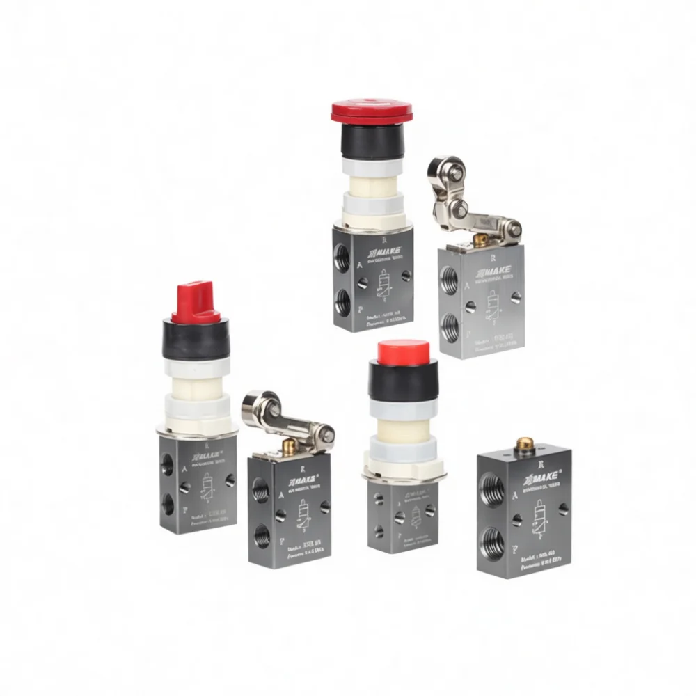 S3 Series Mechanical Valve Threaded Port Pneumatic Flow Controller Industrial Factory Automation Part Durable Construction Effic
