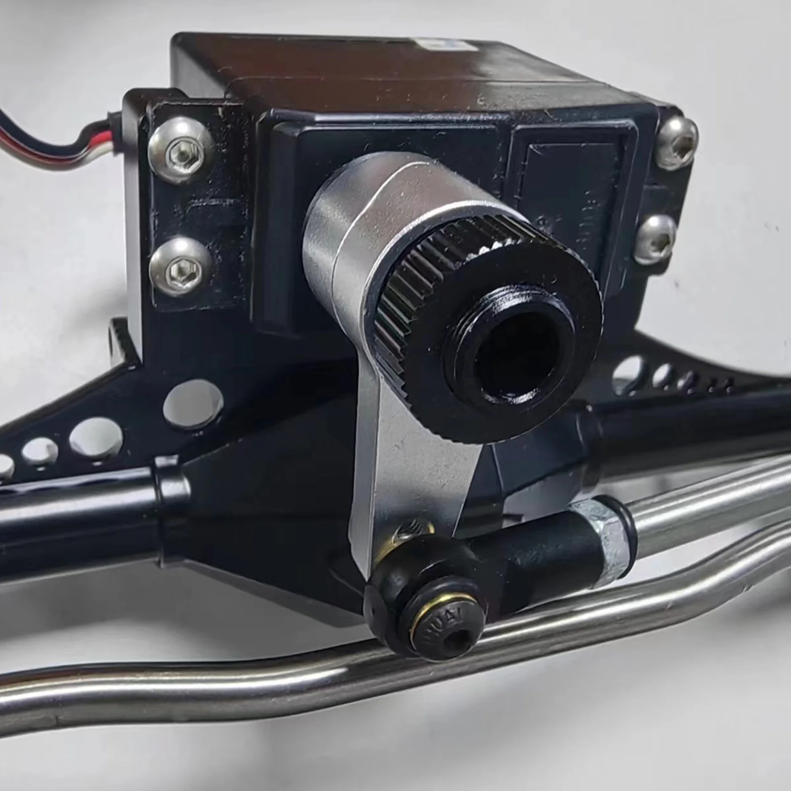 25T Spring Loaded Servo Arm for Axial RBX10 SCX10 Capra 1/10 Crawler LOSI 1/8 LMT Solid Axle Monster Truck Universal Upgrade