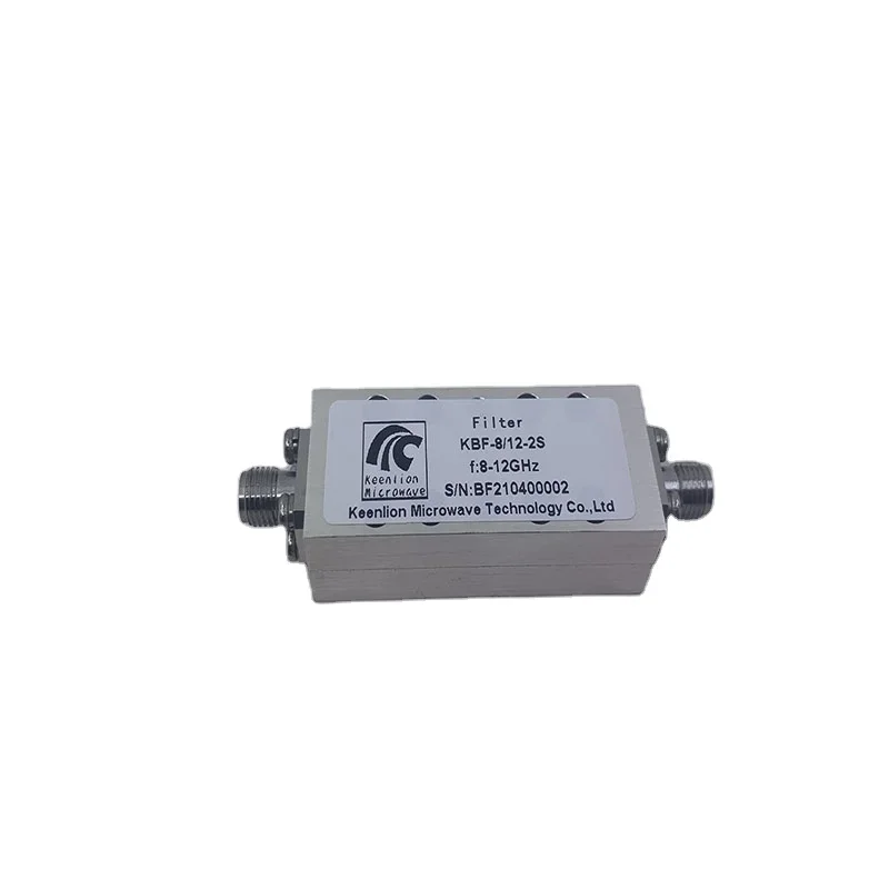 Customized RF Cavity Filter 8000MHz to 12000MHz Pass