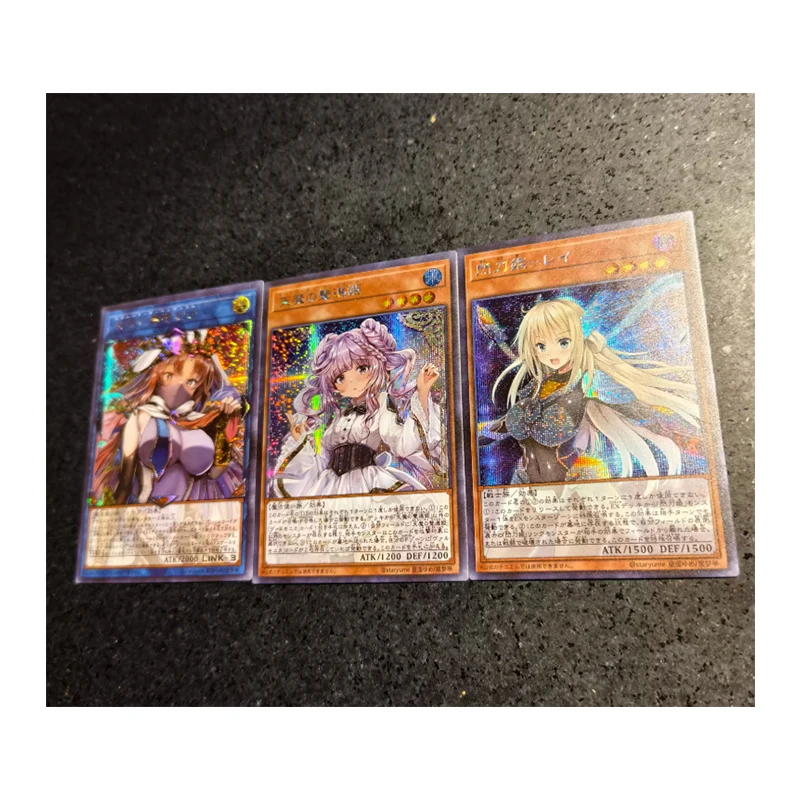Deck Build Pack Amazing Defenders Dark Paladin Evil Twin Yu-Gi-Oh! Homemade Diy Collection Flash Card Toys Gift view 6